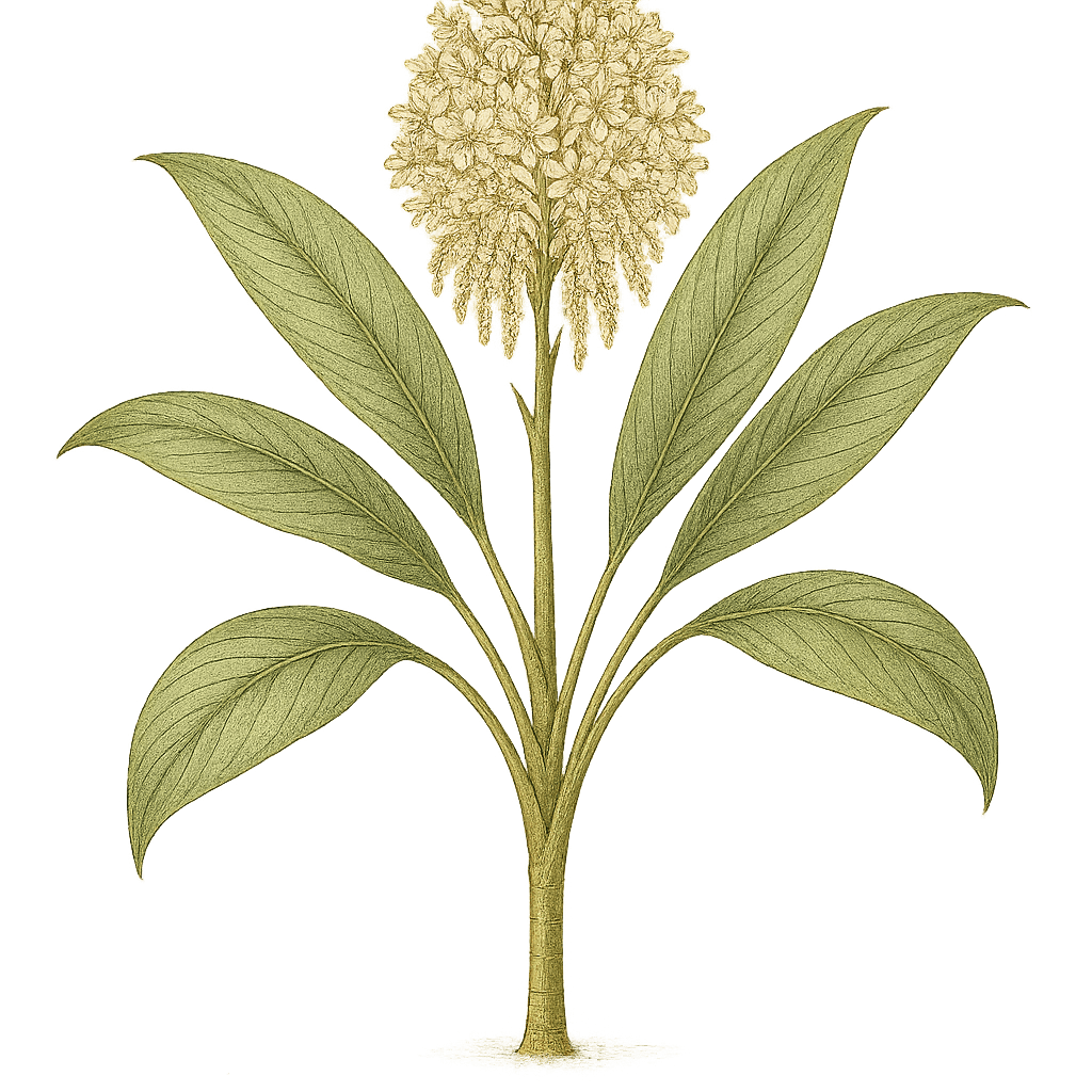 Alexander palm botanical artwork