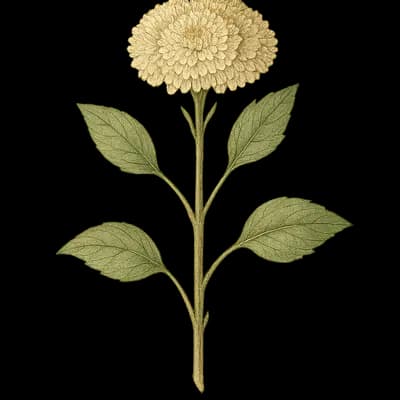 Christmastree botanical artwork
