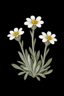 yarrow botanical artwork