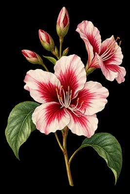 zarzabacoa galana botanical artwork