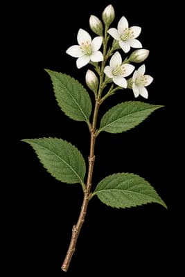 crenate pride-of-Rochester botanical artwork
