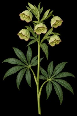 setterwort botanical artwork