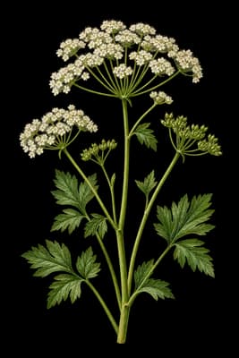 parsley botanical artwork