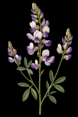 Rogue River milkvetch botanical artwork