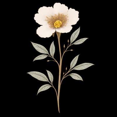 desertpeony botanical artwork